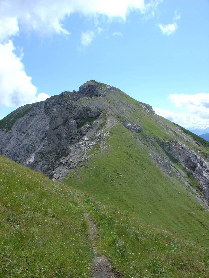 Blick zurück zum Ochsenkopf