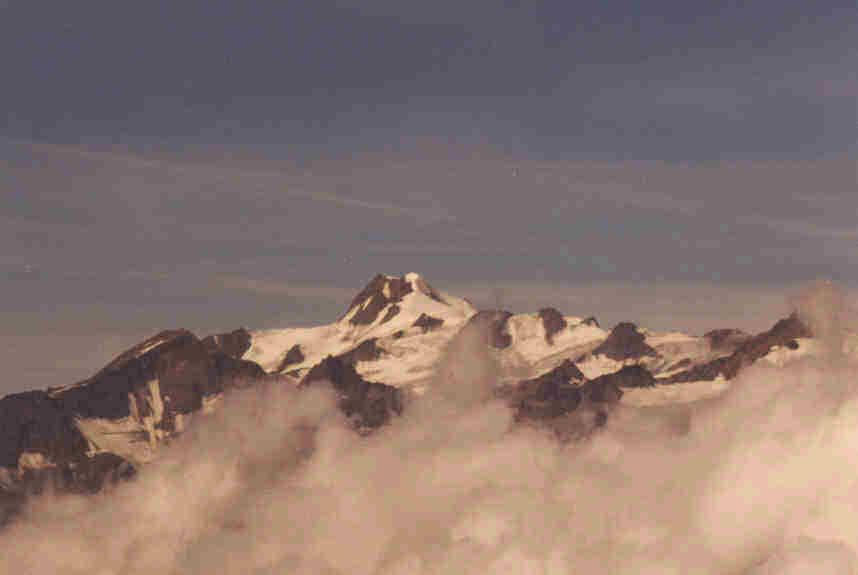 Blick auf die Wildspitze, h�chster Berg Tirols